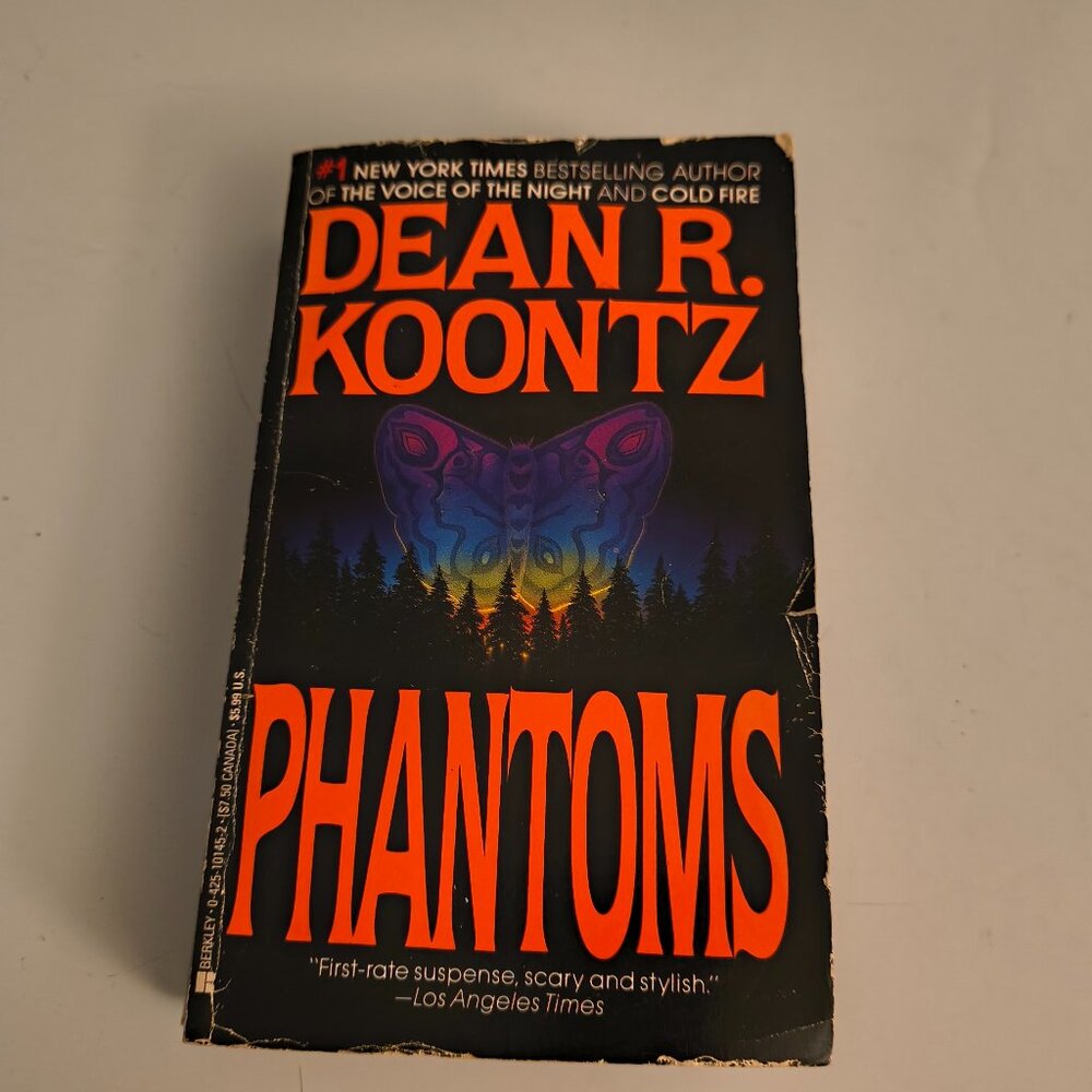 Phantoms by Dean Koontz (Rare 1st Edition 1983) G.P. PUTNAM'S SONS - Soft cover